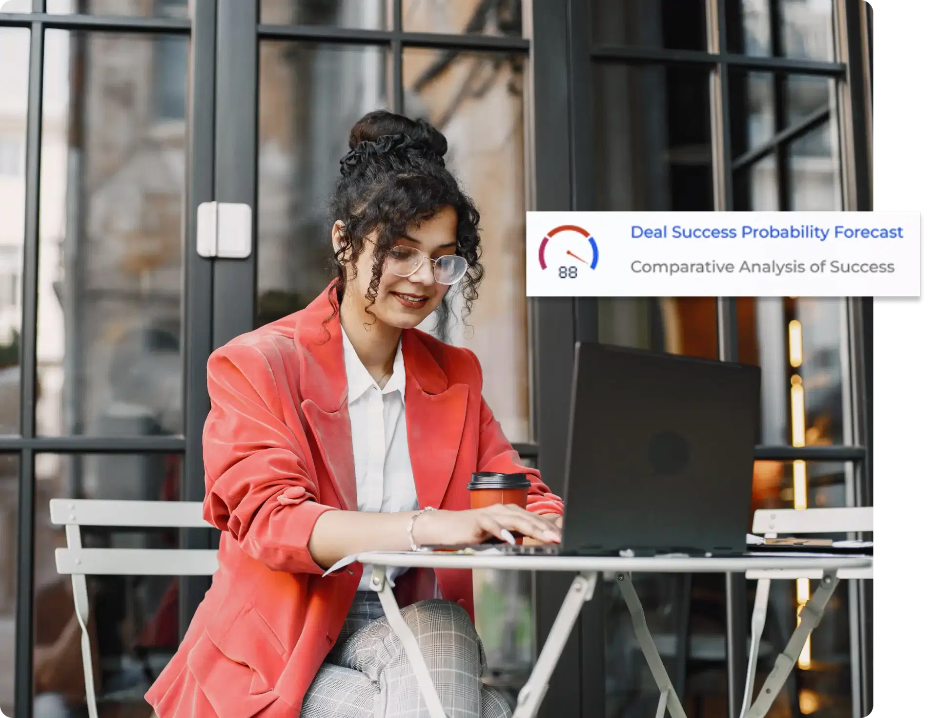 Professional working