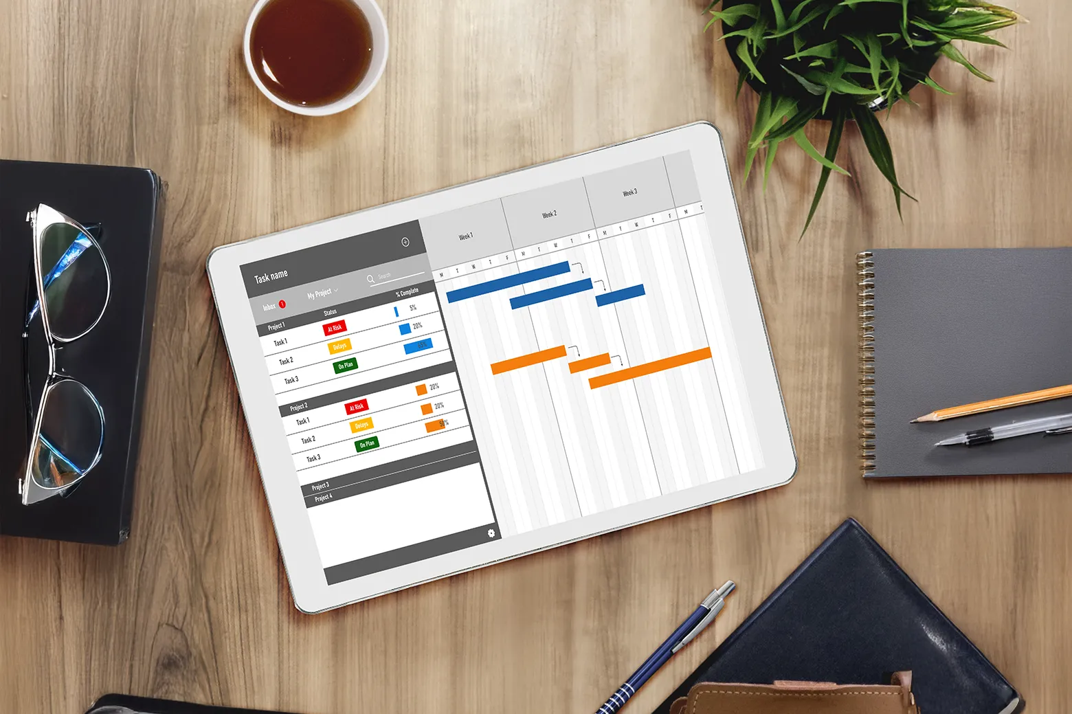 Customer profile user interface